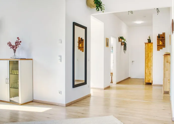 Luxus Apartment! Kueche, Balkon, Netflix, Parkplatz - 8 Personen Ilmmunster