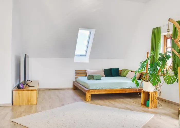 Daire Luxus Apartment! Kueche, Balkon, Netflix, Parkplatz - 8 Personen *