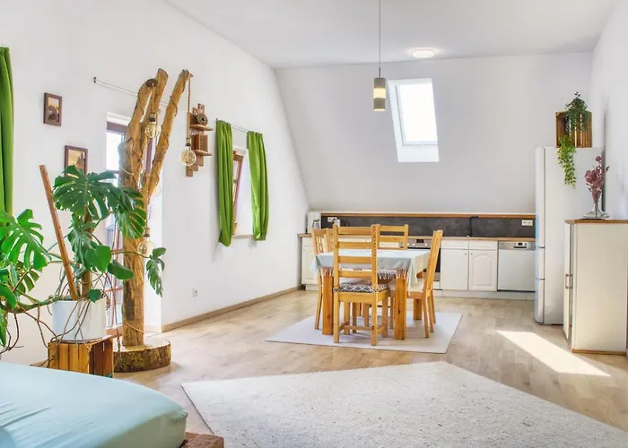 Luxus Apartment! Kueche, Balkon, Netflix, Parkplatz - 8 Personen